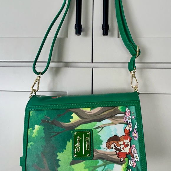 Disney Green Crossbody Bag - The Fox and the Hound - Picture 4 of 4